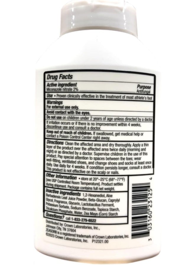 Zeasorb Antifungal Powder Treatment For Athletes Foot - 2.5Oz (Pack Of 3) - Image 3